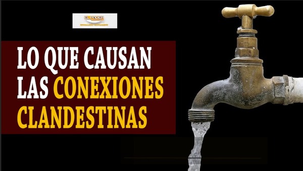 Rebosa problema de conexiones clandestinas