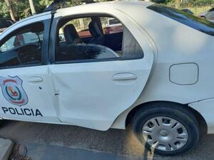Chocó a una patrullera y luego se dio a la fuga, ocurrió en Limpio