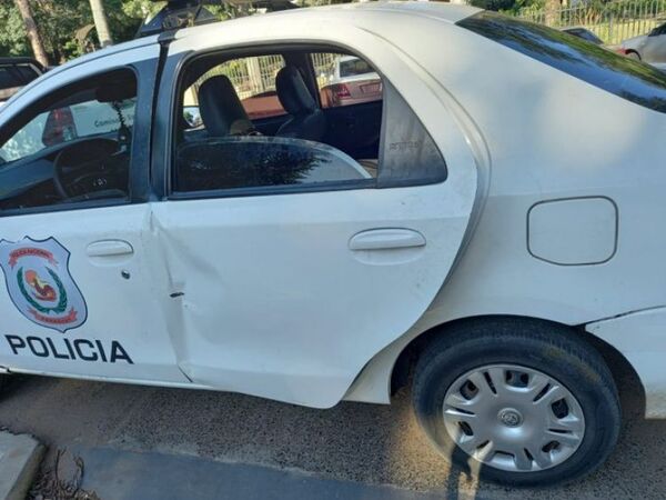 Chocó a una patrullera y luego se dio a la fuga, ocurrió en Limpio
