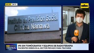 IPS sin tomógrafos y equipos de radioterapia - ABC Noticias - ABC Color