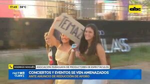 Conciertos y eventos se ven amenazados - Factor Clave - ABC Color