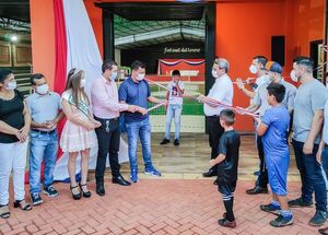 Itakyry inaugura remodelación de su polideportivo municipal - ABC en el Este - ABC Color