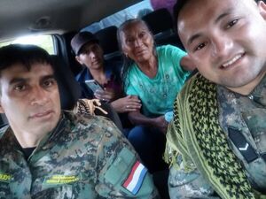 Abuelita estuvo perdida en el monte casi 2 días