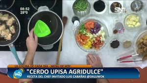 Cocina LMCD: Cerdo UPISA agridulce - SNT