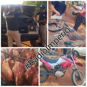En allanamiento detienen a presunto abigeo e incautan evidencias afines