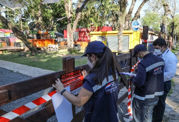 Tributación suspendió actividades de local nocturno en San Bernardino