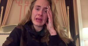 La Nación / Adele lloró por cancelar conciertos en Las Vegas