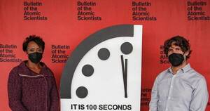 La Nación / Reloj del apocalipsis: a 100 segundos de la campanada final