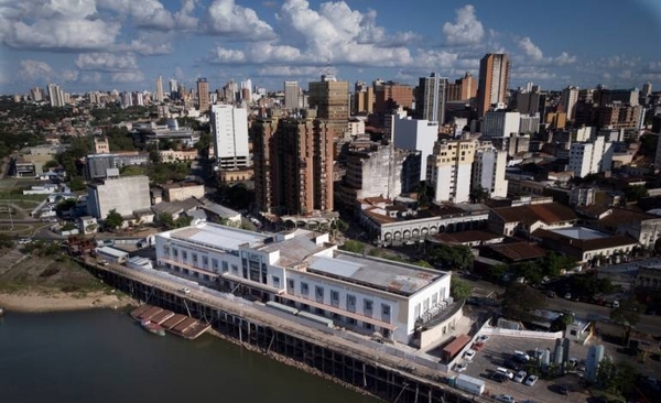 Diario HOY | Edificio Histórico del Puerto de Asunción, con novedoso sistema de drenaje sostenible