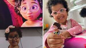 Una nena se hizo famosa por su gran parecido a Mirabel, la protagonista de la peli de Disney ‘Encanto’