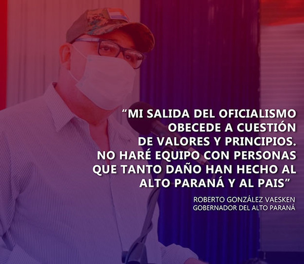 Vaesken dejó el oficialismo para evitar compartir escenario con nefasto clan Zacarías | DIARIO PRIMERA PLANA