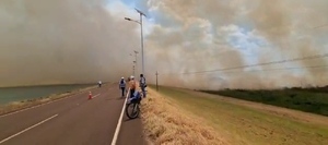 Susto en Yacyreta: Reportan varios incendios