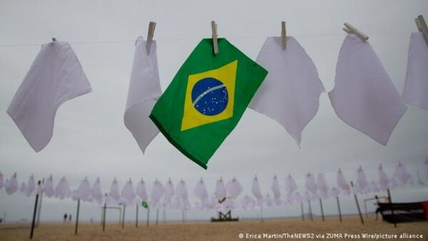 Covid: Brasil registra 166 mil casos en 24 horas