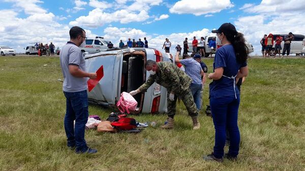 Ya son siete los fallecidos en accidente rutero de Santaní - Nacionales - ABC Color