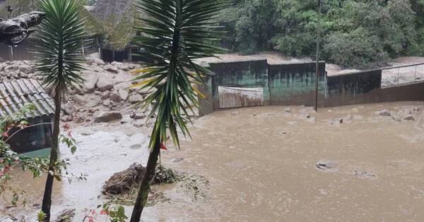 La Nación / Fuertes lluvias dejan un herido y un desaparecido en zona de Machu Picchu