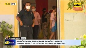 Prisión domiciliaria a Ramón González Daher y fianza de G. 250 millones - ABC Noticias - ABC Color