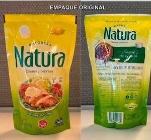 Importadora responde sobre polémica en torno a mayonesas Natura - Nacionales - ABC Color