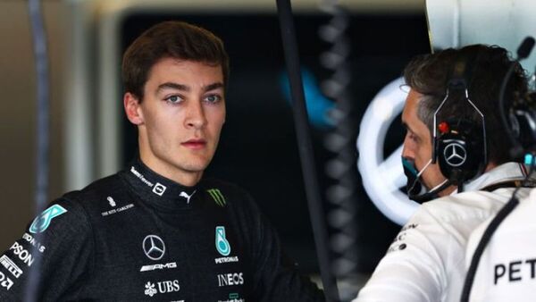 Primeras palabras de George Russell como piloto de la escudería Mercedes