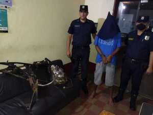  TRAS HURTO POLICÍA LLEGA HASTA SOSPECHOSO  - Itapúa Noticias