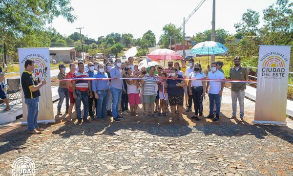 Municipalidad inaugura empedrado de calle 2000 de Ciudad Nueva – Diario TNPRESS
