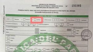 Polémica por el "sexo indefinido" en certificado de nacido vivo