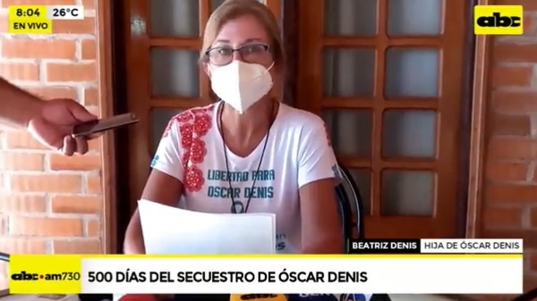 A 500 días del secuestro de Oscar Denis exigen su libertad