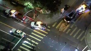 Arnold Schwarzenegger protagonizó un accidente de varios vehículos en Los Ángeles
