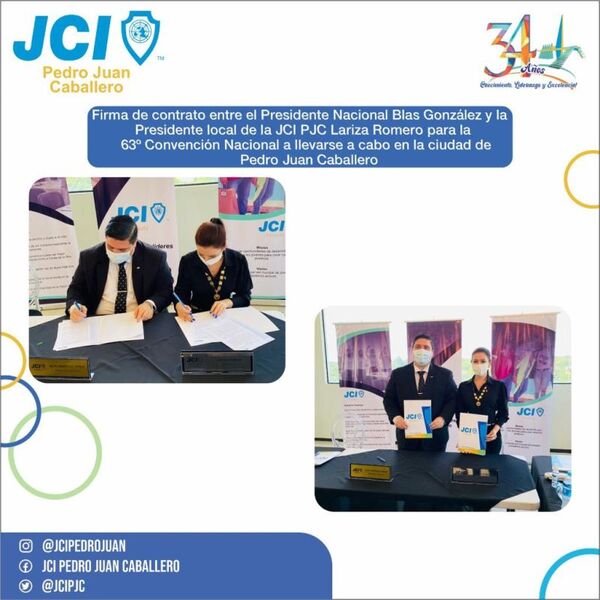 Pedro Juan Caballero será sede de la 63ª Convención  Nacional de la JCI