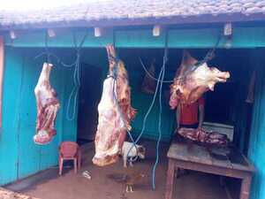 Sorprenden a dos abigeos en pleno faenamiento en San Pedro del Paraná