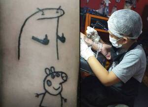 Tatuador más pequeño del Paraguay tiene 8 añitos