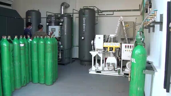 Planta de Oxigeno en la VII Región ya funciona a pleno