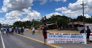 La Nación / Detienen a sospechoso del crimen de manifestante de Aguapety