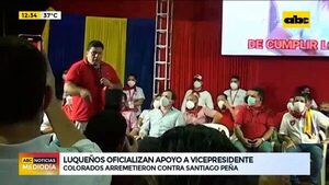 Luqueños oficializan apoyo a Hugo Velázquez - ABC Noticias - ABC Color