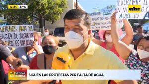 Siguen las protestas por falta de agua - ABC Noticias - ABC Color