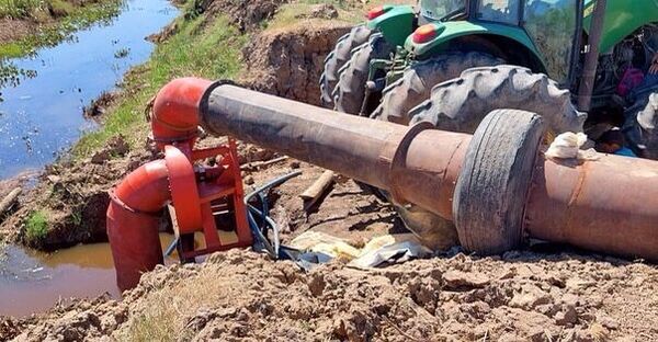 Constatan bombeo irregular y alteración de cauce hídrico en Yabebyry - Nacionales - ABC Color