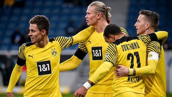 El Borussia Dortmund derrota al Hoffenheim