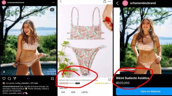 Diario HOY | ¿'Influencer' estafadora?: "Diseños exclusivos" de Señorita Méndez en tienda de bajo costo