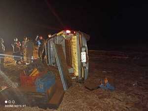 Conductor pierde el control de su rodado y vuelca en Santa Rita - La Clave