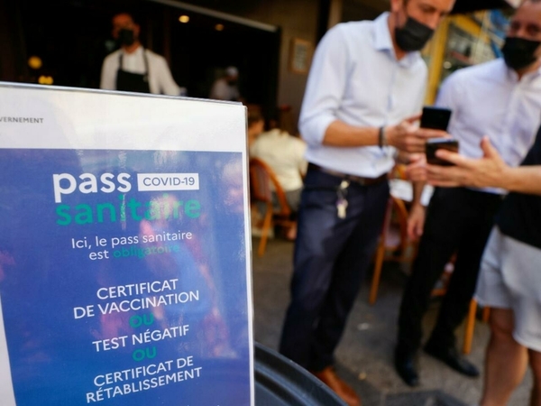 Francia: El pase vacunatorio entrará en vigencia desde mañana - ADN Digital