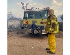 Pese a lluvias “milagrosas”, persiste la vegetación seca y bomberos están en alerta