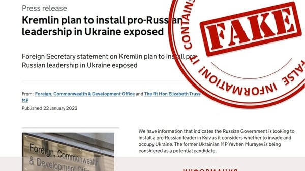 Moscú responde a la 'desinformación' de Reino Unido sobre supuestos planes del Kremlin de instalar a un líder prorruso en Ucrania