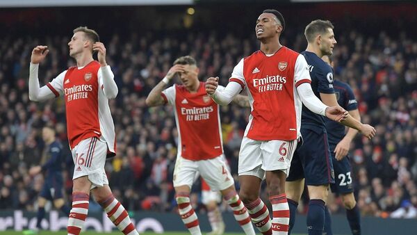 El Arsenal sigue sin ganar en 2022