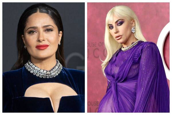 Crónica / ¡Ñaraaaa....! Cortaron escena hot entre Lady Gaga y Salma Hayek