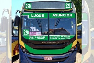 Línea 220 unirá Luque con San Lorenzo y Asunción •