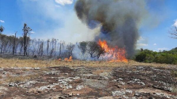 Nuevos focos de incendio en Areguá y otras partes del país