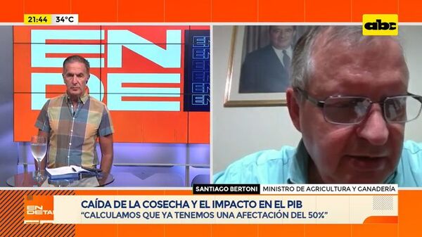 Pérdidas por sequía son irreversibles pero hay esperanzas de mitigarlas, según ministro Bertoni - Nacionales - ABC Color