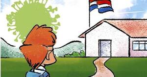 La Nación / Escuelas minadas