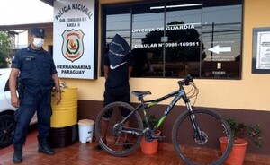 Detenido tras robar fácilmente una bicicleta en Hernandarias