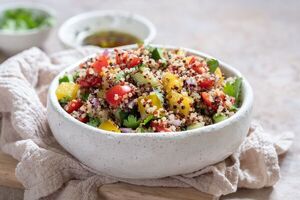 Comienza la semana con una nutritiva ensalada de quinoa - Gastronomía - ABC Color