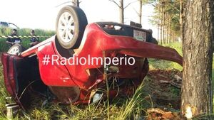 Vuelco de vehículo en Ybypé dejó como saldo una mujer fallecida